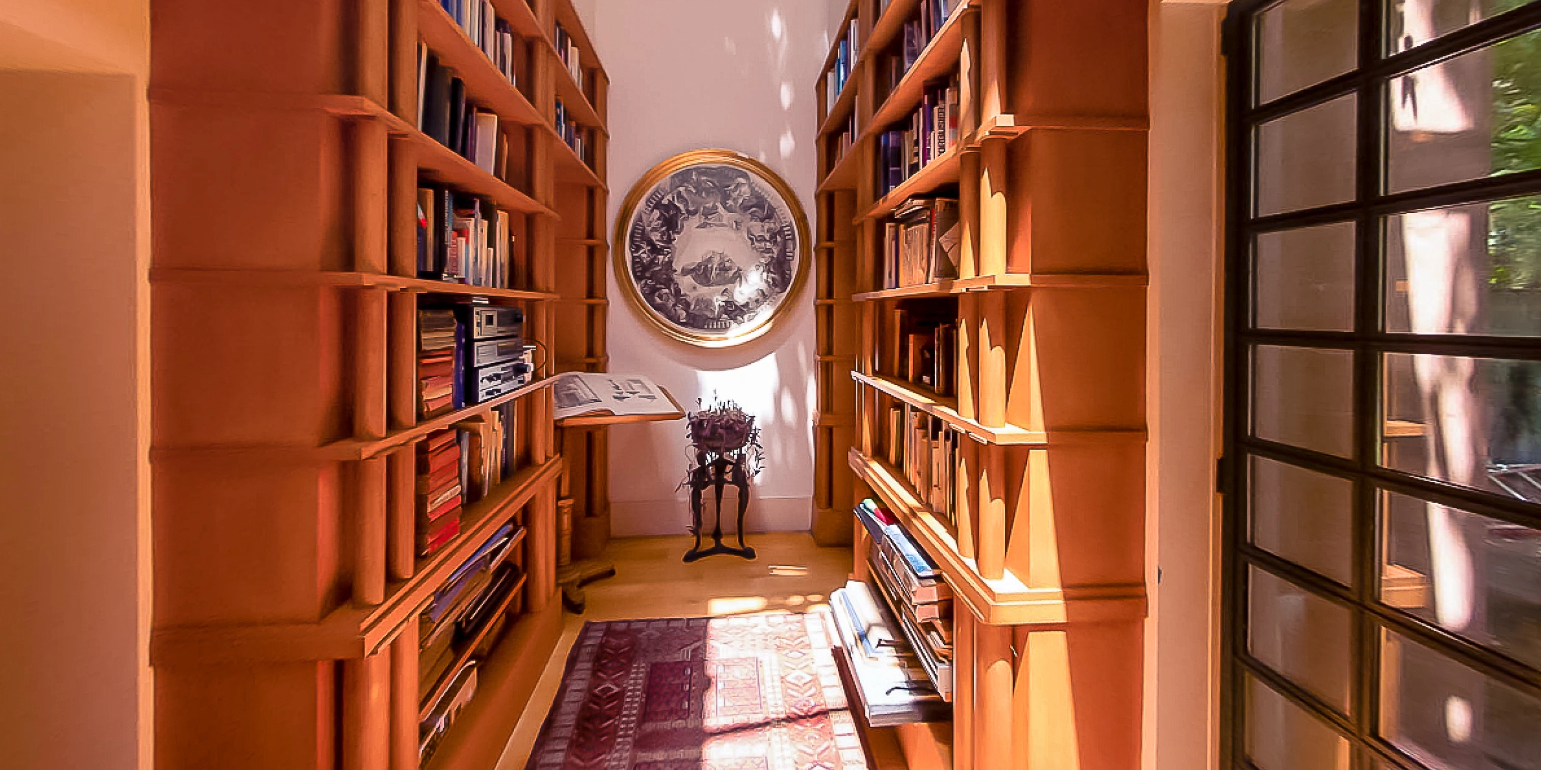Michael Graves Residence, The Library 360 tour