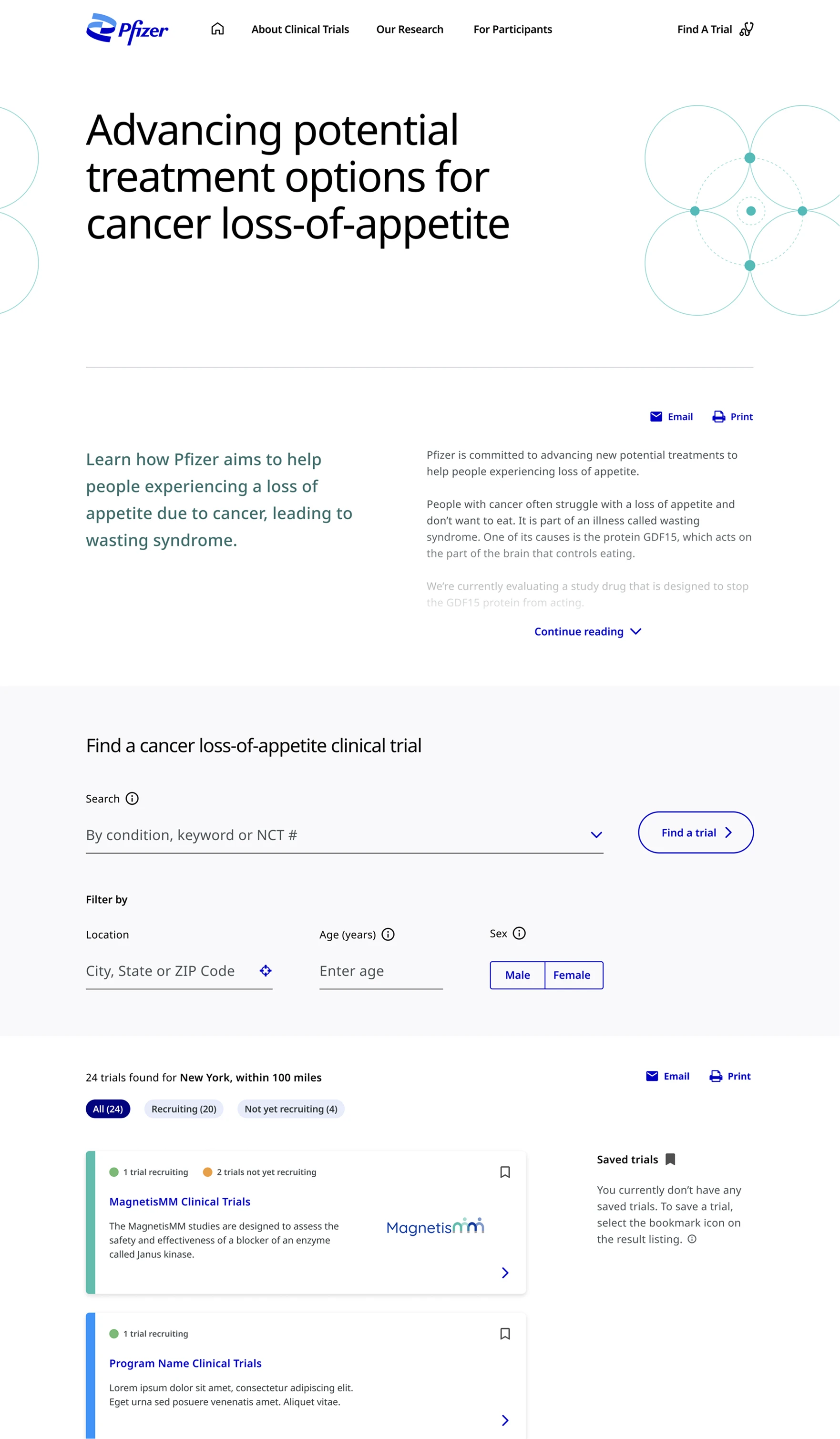 Condition Page